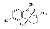 (3aR,8aS)-1,3a,8-trimethyl-1,2,3,3a,8,8a-hexahydropyrrolo[2,3-b]indol-5-ol_29347-15-7