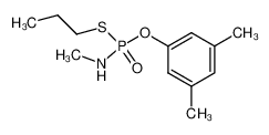 Methyl-thiophosphoramidic acid O-(3,5-dimethyl-phenyl) ester S-propyl ester_29361-35-1