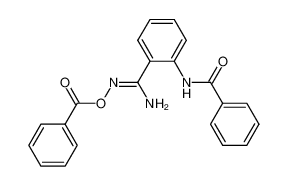 O-benzoyl-2-benzamidobenzamide oxime_29368-91-0