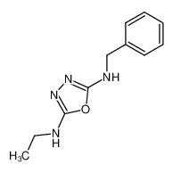 N-benzyl-N'-ethyl-[1,3,4]oxadiazole-2,5-diamine_2937-71-5