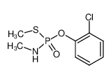 Methyl-thiophosphoramidic acid O-(2-chloro-phenyl) ester S-methyl ester_29373-76-0