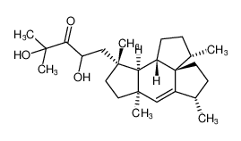 2,4-dihydroxy-4-methyl-1-((3S,3aS,6S,7aR,10R,10aR,10bS)-3,6,7a,10-tetramethyl-1,2,3,4,5,6,7a,8,9,10,10a,10b-dodecahydrocyclopenta[d]-s-indacen-10-yl)pentan-3-one_293735-58-7