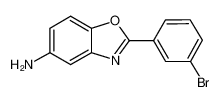 2-(3-bromophenyl)-1,3-benzoxazol-5-amine_293737-81-2