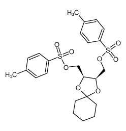 (2R,3S)-2,3-O-cyclohexylidene-1,4-di-O-p-toluenesulfonyl-butan-1,2,3,4-tetrol_293738-45-1