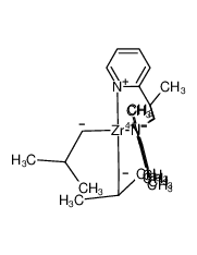 [C5H4NC(CH3)(CH2NC6H2(CH3)3)2]Zr(i-butyl)2_293764-42-8