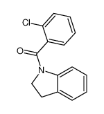 (2-chlorophenyl)-(2,3-dihydroindol-1-yl)methanone_293765-21-6