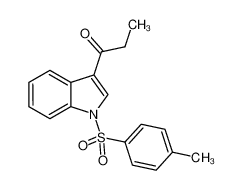 1-(1-tosyl-1H-indol-3-yl)propan-1-one_293765-40-9
