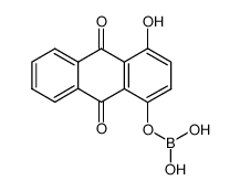 4-hydroxy-9,10-dioxo-9,10-dihydroanthracen-1-yl dihydrogen borate_29391-99-9