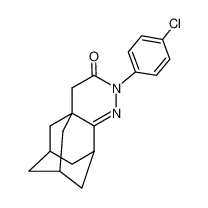 2-(4-chloro-phenyl)-5,6,7,8,9,10-hexahydro-2H-4a,8;6,10-dimethano-cycloocta[c]pyridazin-3-one_29396-21-2