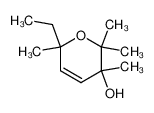 2,5,6,6-Tetramethyl-2-aethyl-dihydropyranol-(5)_29398-75-2