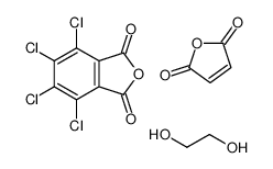 ethane-1,2-diol,furan-2,5-dione,4,5,6,7-tetrachloro-2-benzofuran-1,3-dione_29403-69-8