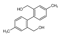 [2-[2-(hydroxymethyl)-4-methylphenyl]-5-methylphenyl]methanol_2941-81-3