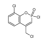 2,8-dichloro-4-chloromethyl-2H-benzo[e][1,2,λ5]oxaphosphorine 2-oxide_294198-70-2
