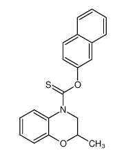 2-methyl-2,3-dihydro-benzo[1,4]oxazine-4-carbothioic acid O-naphthalen-2-yl ester CAS:29451-32-9 manufacturer & supplier