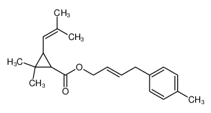 2,2-Dimethyl-3-(2-methyl-propenyl)-cyclopropanecarboxylic acid (E)-4-p-tolyl-but-2-enyl ester_29455-07-0