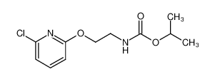2-Chlor-6-(2-isopropoxycarboxamidoethoxy)-pyridin_29460-17-1