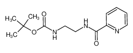 {2-[(pyridine-2-carbonyl)-amino]-ethyl}-carbamic acid tert-butyl ester_294646-05-2