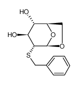 1,6-Anhydro-2-desoxy-2-benzylmercapto-β-D-glucopyranose_29474-84-8