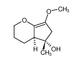 rel-(4aR,5S)-7-methoxy-5-methyl-2,3,4,4a,5,6-hexahydrocyclopenta[b]pyran-5-ol_294846-77-8