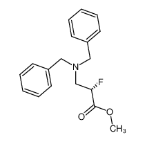 (S)-methyl 3-(dibenzylamino)-2-fluoropropanoate_294858-39-2