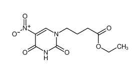 ethyl 4-(5-nitro-2,4-dioxopyrimidin-1-yl)butanoate_2950-89-2
