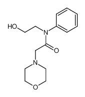 N-(2-hydroxy-ethyl)-2-morpholin-4-yl-N-phenyl-acetamide_29518-17-0