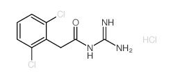 N-Carbamimidoyl-2-(2,6-dichlorophenyl)-acetamide hydrochloride_29520-14-7