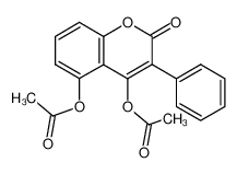 Acetic acid 5-acetoxy-2-oxo-3-phenyl-2H-chromen-4-yl ester_29521-17-3