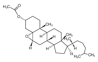 5,6α-epoxy-5α-cholestan-3α-ol acetate_2953-35-7