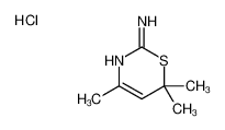 4,6,6-trimethyl-1,3-thiazin-2-amine,hydrochloride_2953-80-2