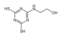 6-(2-hydroxy-ethylamino)-1H-[1,3,5]triazine-2,4-dithione_29530-16-3