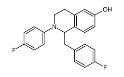 1-[(4-Fluorophenyl)methyl]-2-(4-fluorophenyl)-1,2,3,4-tetrahydroisoquinolin-6-ol_295317-91-8