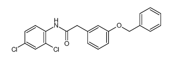 N-(2,4-dichlorophenyl)-2-[3-(phenylmethoxy)phenyl}acetamide_295320-27-3