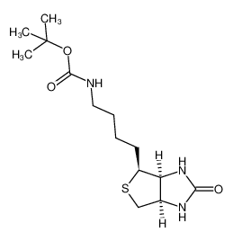 (3aS,4S,6aR)-4-(4-tert-butoxycarbonylaminobut-1-yl)hexahydro-1H-thieno[3,4-d]imidazolidin-2-one_295322-49-5