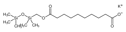 potassium 10-oxo-10-((1,1,3,3,3-pentamethyldisiloxaneyl)methoxy)decanoate_295357-06-1