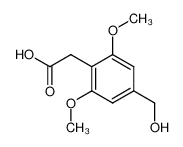 (4-Hydroxymethyl-2,6-dimethoxy-phenyl)-acetic acid_29547-14-6