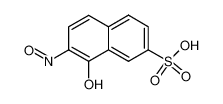 2-Nitroso-1-naphthol-7-sulfonsaeure_29571-25-3