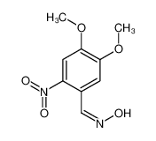 (NE)-N-[(4,5-dimethoxy-2-nitrophenyl)methylidene]hydroxylamine_29577-51-3