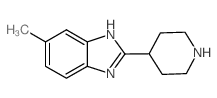 6-Methyl-2-piperidin-4-yl-1H-benzimidazole_295790-48-6