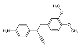 2-(4-Amino-phenyl)-3-(3,4-dimethoxy-phenyl)-propionitril_2958-52-3