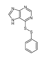 6-(phenyldisulfanyl)-7H-purine_2958-91-0