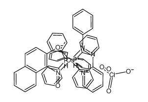 bis(triphenylphosphine)(2-(phenylazo)pyridine)(1-nitroso-2-naphtholate)osmium(II) perchlorate_295801-82-0
