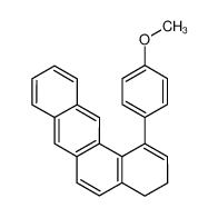 1-(4-Methoxy-phenyl)-3,4-dihydro-benzo[a]anthracene_29584-23-4