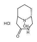 (1R,10R)-10-Methyl-3,10-diaza-bicyclo[4.3.1]decan-4-one; hydrochloride_29584-53-0