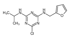 6-chloro-N2-furfuryl-N4-isopropyl-[1,3,5]triazine-2,4-diamine_29596-57-4