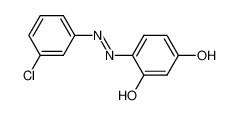 2,4-Dihydroxy-3'-chlor-azobenzol_29600-17-7