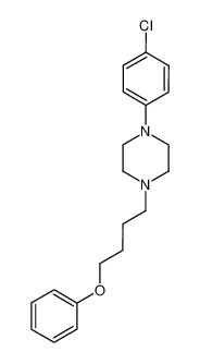 1-(4-chloro-phenyl)-4-(4-phenoxy-butyl)-piperazine_2961-93-5