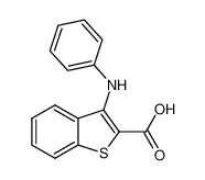 3-anilino-1-benzothiophene-2-carboxylic acid_296265-72-0
