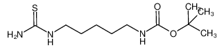 N-Boc-aminopentyl thiourea_296270-64-9