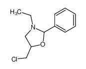 5-chloromethyl-3-ethyl-2-phenyl-oxazolidine_29638-56-0
